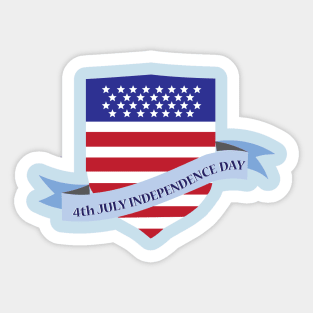 Independence day Sticker